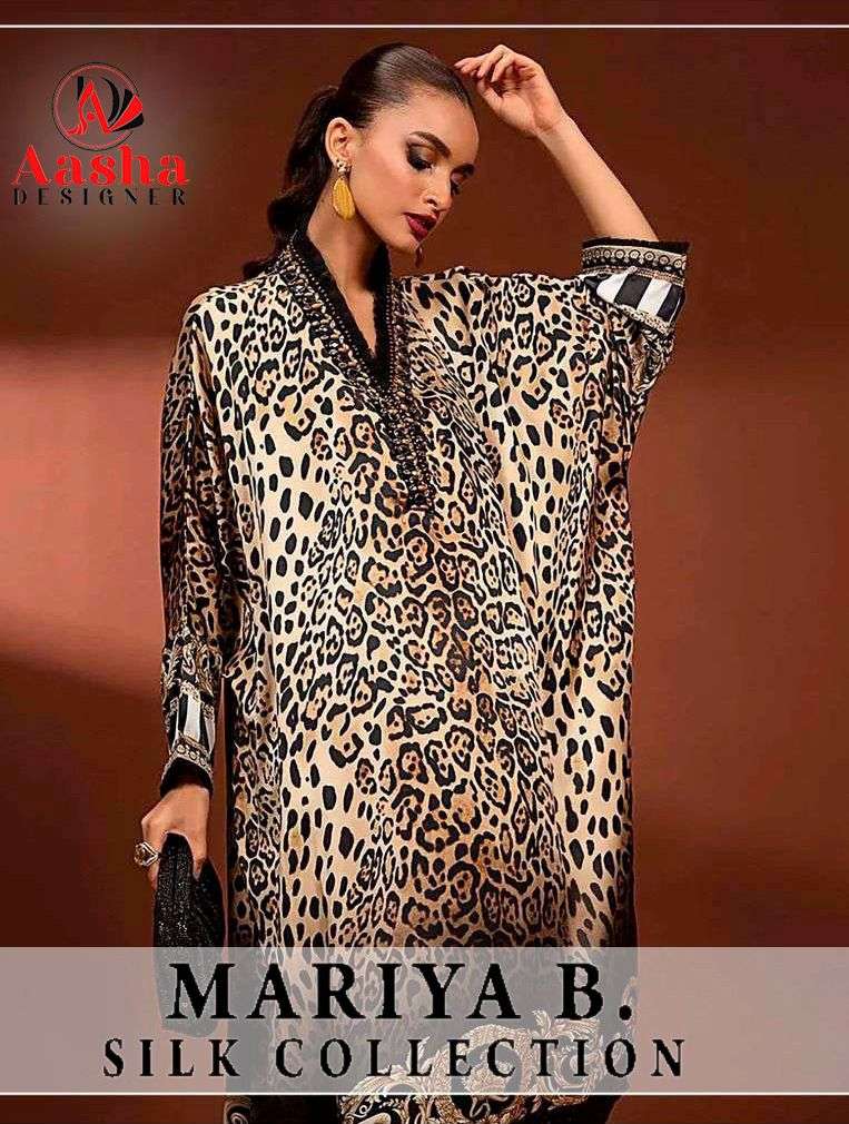 MARIA B SILK COLECTION BY AASHA